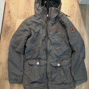 Women’s Columbia Hooded Field Jacket - Gray